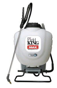 (1) Field King Max 190348 Backpack Sprayer, 4-Gallon