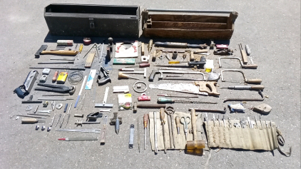 Toolbox, Saws, Planes, and More