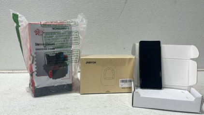 JAMYOK Alarm Clock, KJH Switch Storing And Charging Stand,LG Velvet Cell Phone