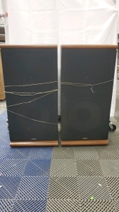 (2) Fisher Floor Speakers 17 3/4"x 12 3/4"x36"