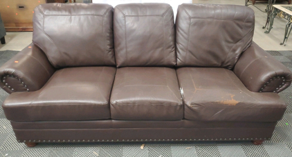 Leather LoveSeat