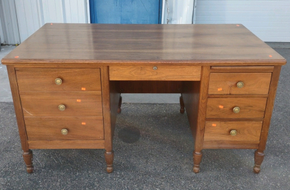 Antique 4-Drawer Secretary Work Desk