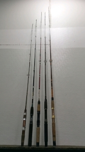 (5) Fishing Poles
