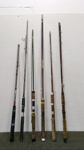 (6) Fishing Poles