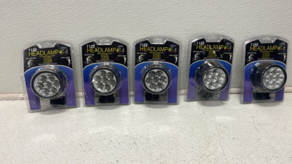 (5))7 LED Headlamps