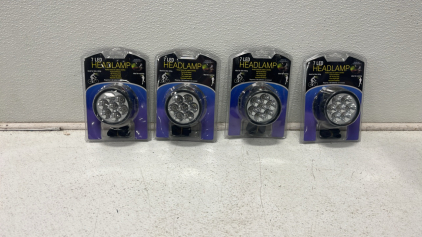 (4)7 LED Headlamps