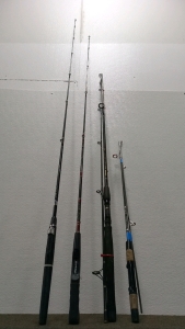 (4) Fishing Poles