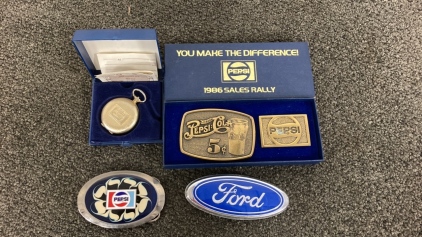 Pepsi Belt Buckles & More