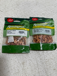 (2) Remington 22CAL 55psp 224DIA 100 Bullets
