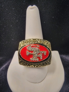 Replica Kaepernick S.F. 49ers 2012 Superbowl Championship Ring