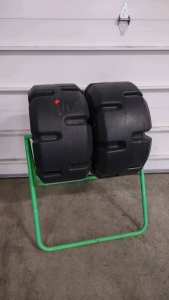 FCMP Outdoor HOTFROG Dual Chamber Tumbling Composter