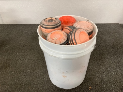 5 Gallon Bucket Of Clay Pigeons