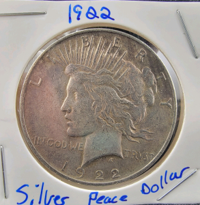 1922 Silver Peace Dollar
