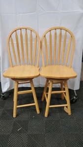 (2) Bar Stool 43" x 17"x 17"