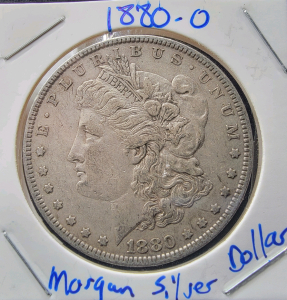 1880-O Morgan Silver Dollar