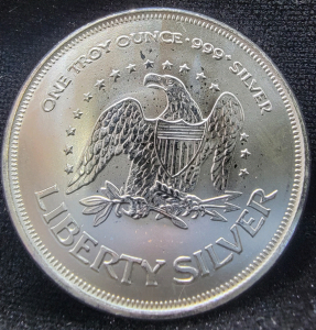 Liberty Silver One Ounce Medal