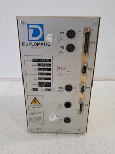 (1) Duplomatic DDCI-30-K16 Servo Drive, (1) HP Keyboard