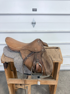 (1) 15&rsquo; Crosby England With Girth- Irons & Saddle- &Blanket