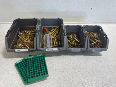 Large Lot Of Ammo- Brass Casings