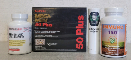 Men's Health Lot! Including Dietary Supplements