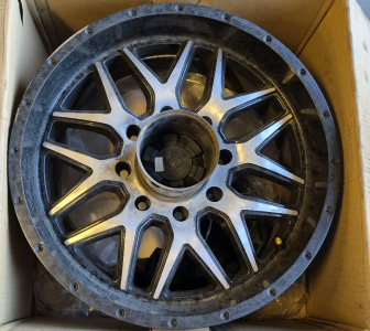 (4)RC S93 Machine Wheels(Size20&times;10)(PCD8&times;180)(ET-18)