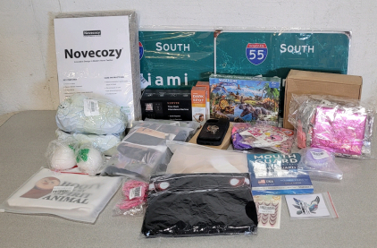 Interstate Signs, Steel Garage Storage Hools, Party Supplies, And More!