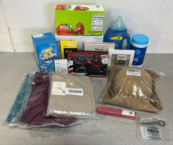 Munchkin Warm Glow Wipe Warmer, Bolt Organic Energy Chews, Honda CBR600R Toy, Dawn Dish Soap Refill, Snuggle Dryer Sheets, Sun Hat, Maternity Leggings (XL), Womens Sweater (M) & More