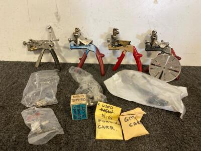 (4) Curtis Key Cutters And Lock Parts