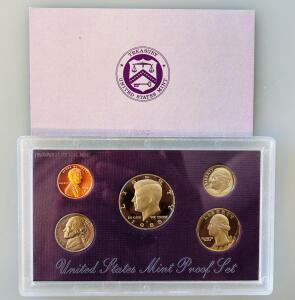1988 San Francisco Mint Proof Coin Set