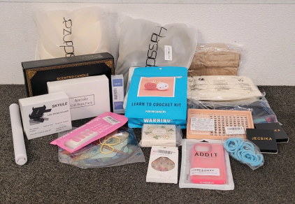 Glam & Cozy Collection, Including Lashes, Jewelry, Nail Supplies, And More