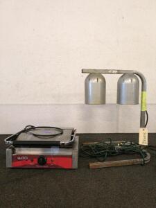 Equipment Vantco griddle and chicken heat lamps needs rewire