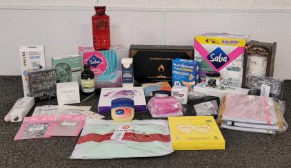Beauty Lot, Including Face Masks, Eye Cream, Nail Stickers, And More