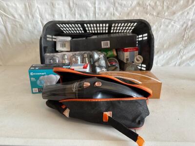 THISWORX Hand Vacuum, Various Light Bulbs