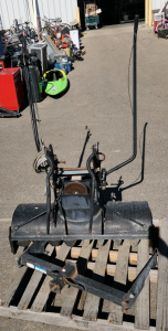 ATV Mountable Snow Blower and Receiver Tow Hitch