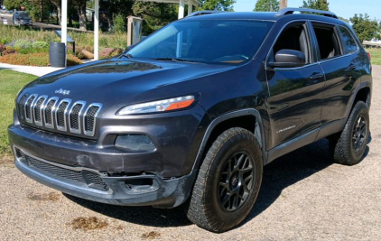 2015 JEEP CHEROKEE LIMITED - 4X4 - LEATHER SEATS!jhmkh5g