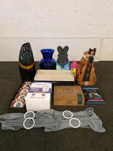 Home Decor old cigar box a movie and peeps shaped pan