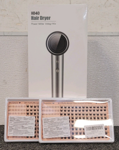 HD 40 Brushless Motor Hair Dryer And Lashes