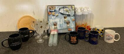 Kitchen Glasses, Mugs, Ehit Glasses, Charcuterie Utensils And More