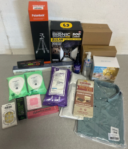 Polarduck Tripod For Phones & Tablets, Bell+Howell Bionic Solar Powered Spotlight, Keyholder, Hummingbird Feeder, Cat Toy & More