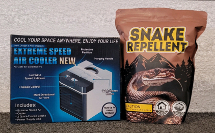 Extreme Speed Air Cooler And Snake Repellent