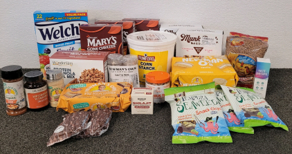 Snacks! Including Newman O's, Munk Pack Nut And Seed Bars, Dietary Supplements And More