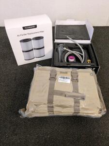Shooting mat extra large tan and air purifier filters replacements and a matt black faucet for sink