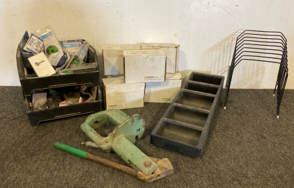 Tools And Parts Including RCBS RS Reloading Press, (7) Water Pump Repair Kits, And More