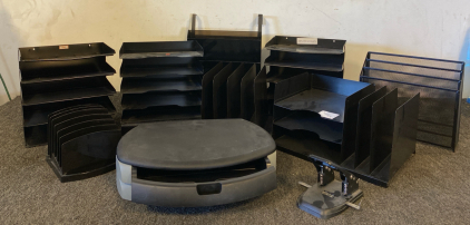 File Organizers, Including Vertical, Horizontal, And Hanging, Plus Hole Punch