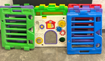Vintage Today's Kids Play Yard (9 Piece Set)