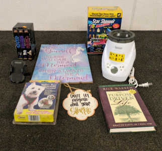 Bottle Warmer, Star Shower Laser Light, Star Wars Movies VHS Wall Decor And A Comfortable Harness For Dog