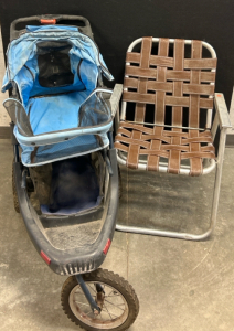 Park Day Pair- Including Bassinet Stroller And Lawn Chair