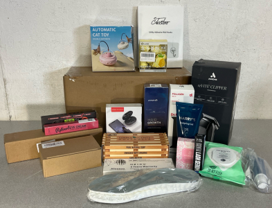 High Speed Automatic Splatter Ball Blaster, Revite Clipper, Wireless Microphone, Toiletry Items & More