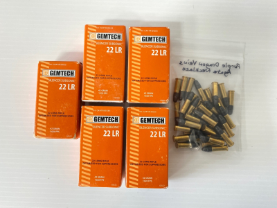 (285) Rnds. Of .22 Long Rifle Ammo