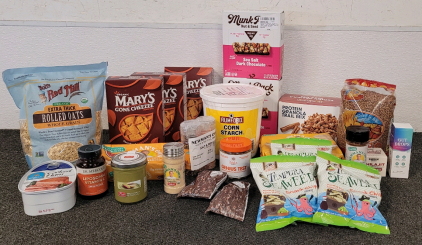 Snacks! Including Newman O's, Munk Pack Nut And Seed Bars, Dietary Supplements And More